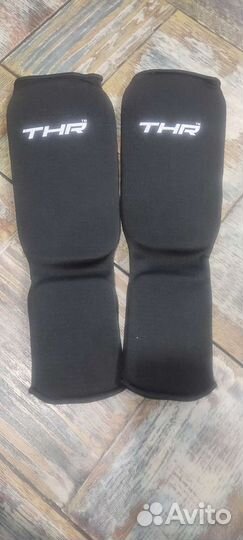 Защита голени и стопы для единоборств THR