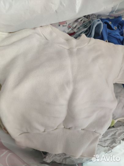 Большой пакет вещей для новорожденных+слинг