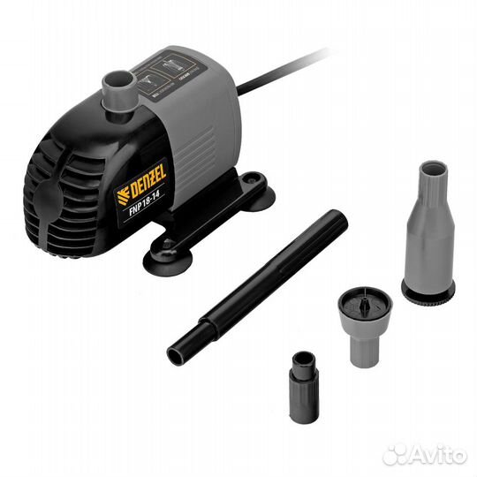 Насос фонтанный denzel FNP18-14, 18 Вт, подъем 1,4