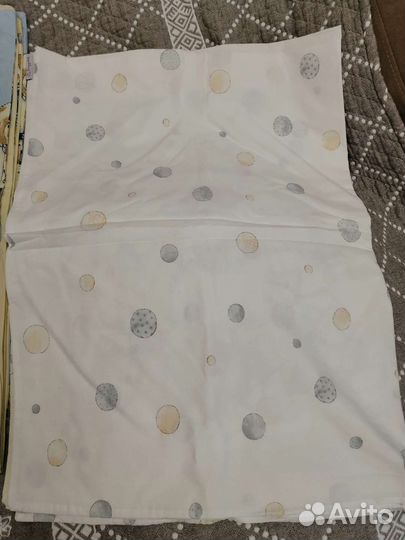 Матрасик, бортики, постель для детской кроватки