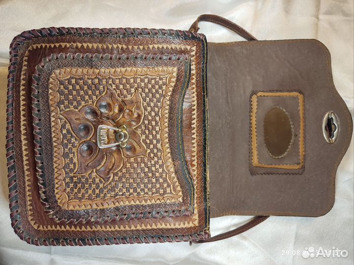 Сумка женская натуральная кожа. Ручная работа