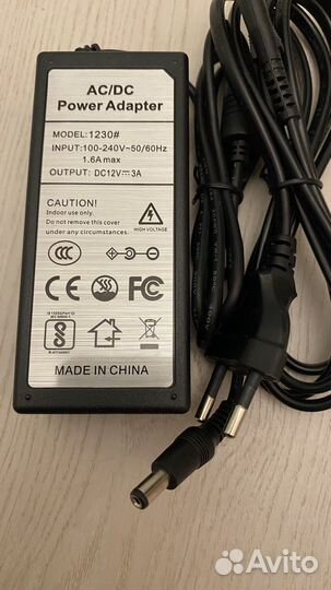 Блок питания 12v 3a