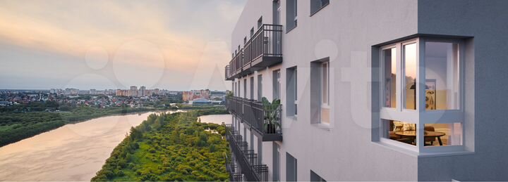 2-к. квартира, 55 м², 17/20 эт.