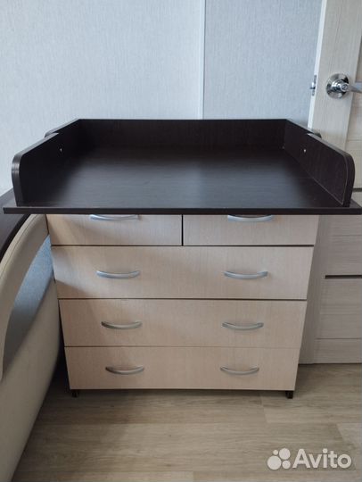 Пеленальный комод + кокон в подарок