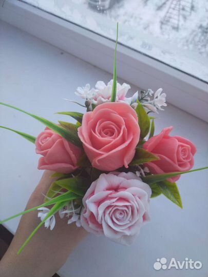 Мыльный букет