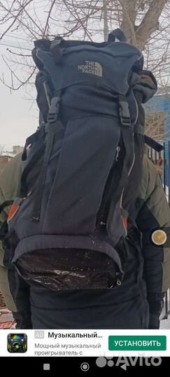 Рюкзак туристический спорт-й походный90лnorth face