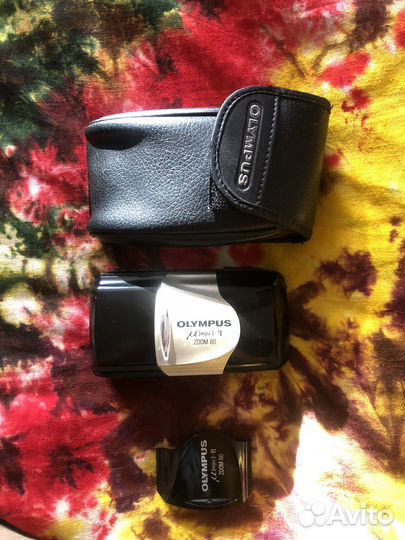 Пленочный фотоаппарат olympus mju ii zoom 80