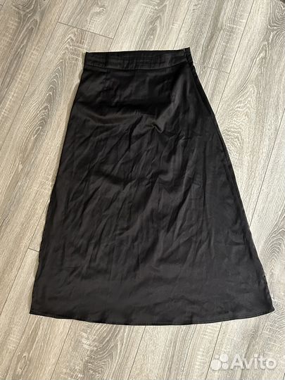 Атласная юбка