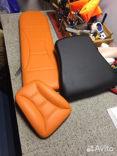 Перетяжка подушек тренажёров