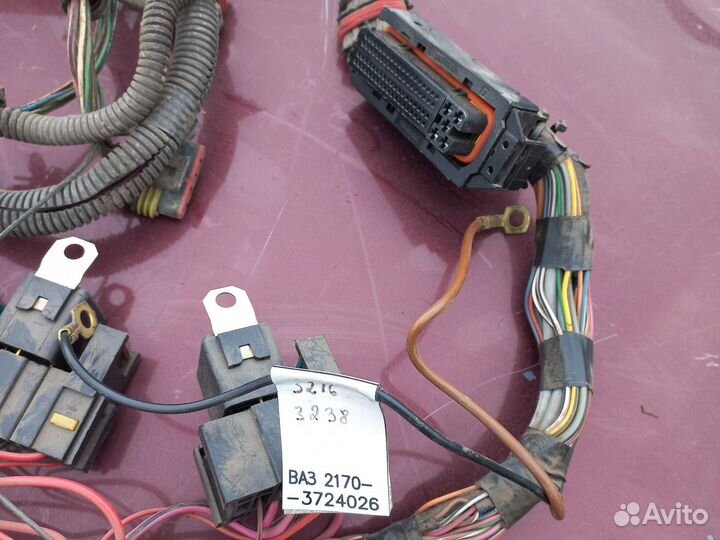 Моторная проводка двигателя Лада Приора 1