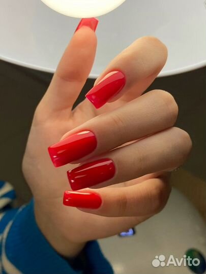 Маникюр наращивание