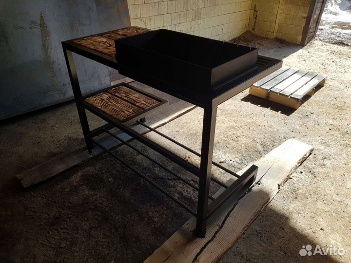 Мангалы в стиле лофт