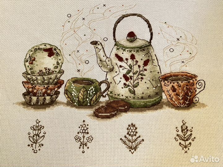 Готовая вышивка крестом