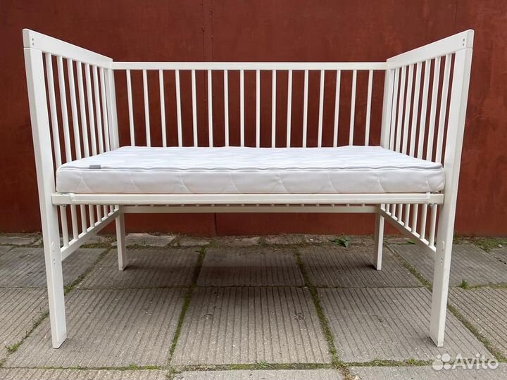 Детская кровать IKEA гулливер с матрасом