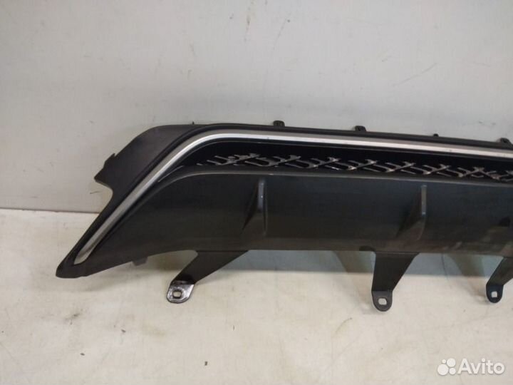 Спойлер бампера задний Lexus Rx 4 2016-2019