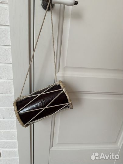 Индийский барабан ручной работы