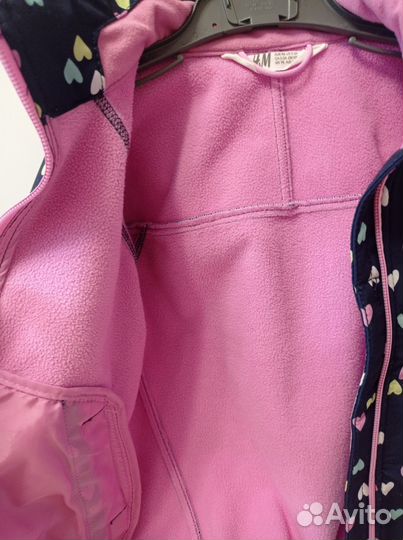 Куртка для девочки софтшел нм, на 2-3 года