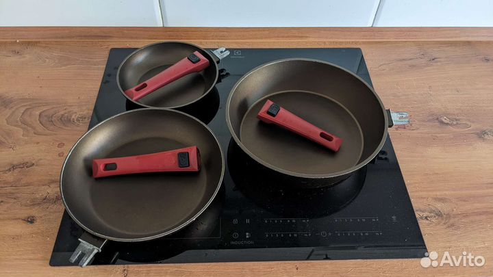 Набор сковородок для индукции