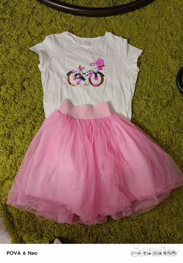 Юбка с футболкой