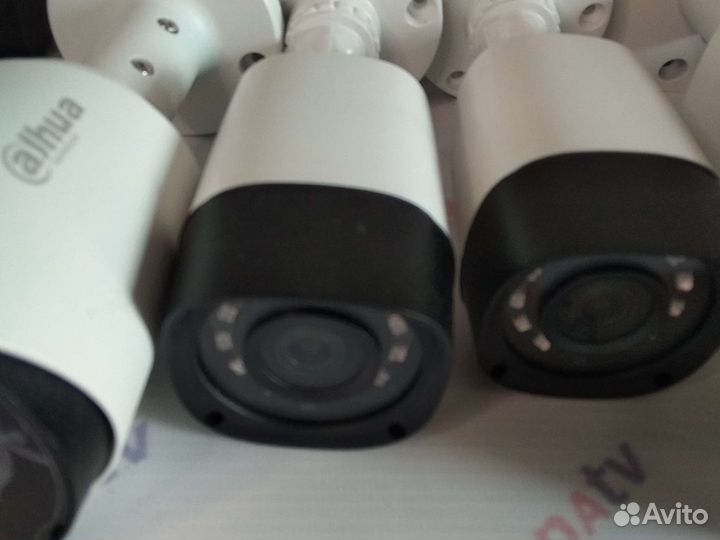 Видеонаблюдение 22 IP камеры с микрофоном 4Мп