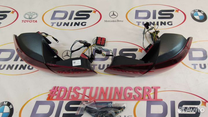 Стоп сигналы volkswagen golf (Mk6) 08-13г красные