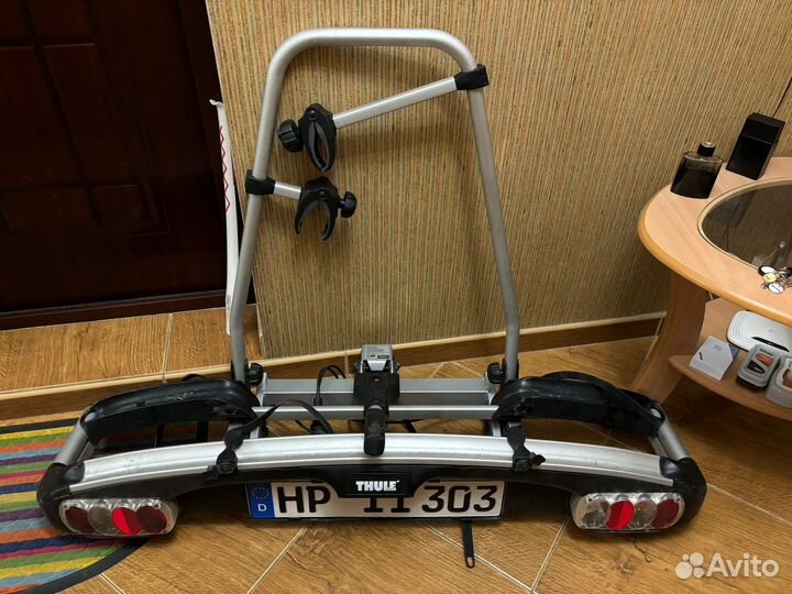 Велобагажник на фаркоп - крепление для велосипеда