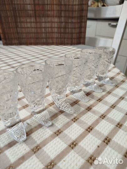 Стопки хрустальные СССР