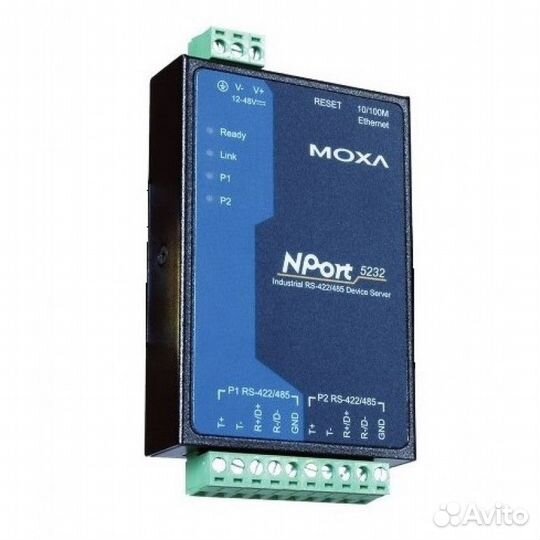Moxa NPort 5232I - преобразователь в Ethernet