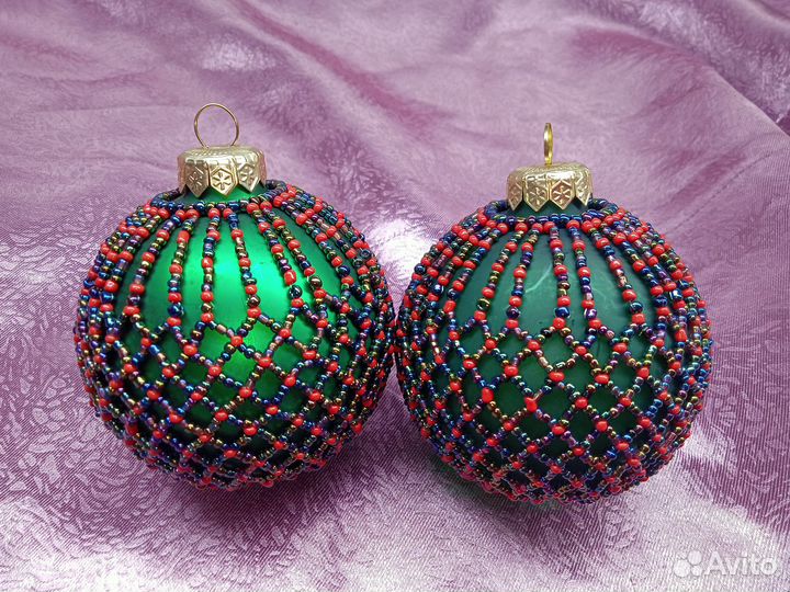 Шары новогодние, Мишура