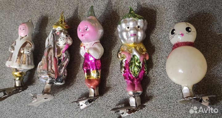 Елочные игрушки СССР