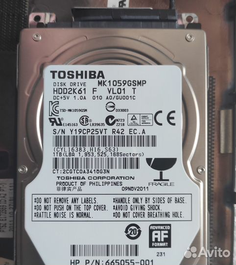 Ноутбук HP Pavilion dv6-6b57er Intel Core i7