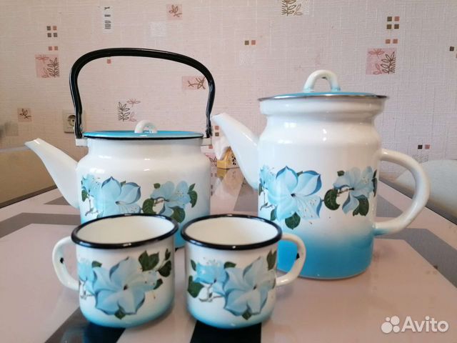 Набор эмалированной посуды