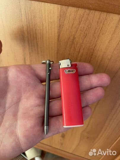 Титановая компактная ручка