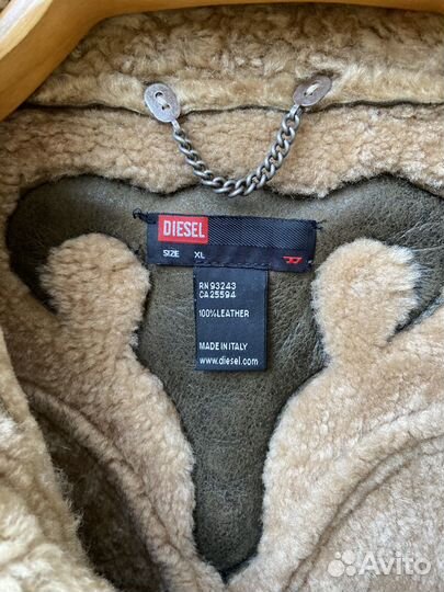 Мужская дубленка diesel