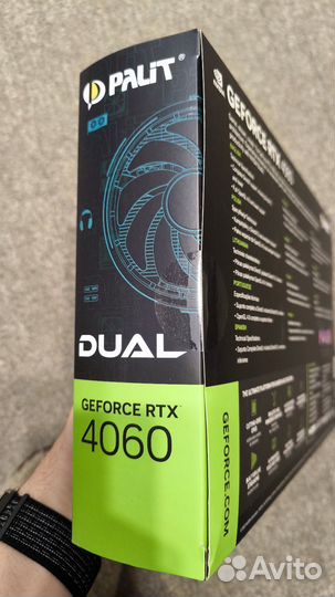 Видеокарта Palit Nvidia GeForce RTX 4060 dual 8GB