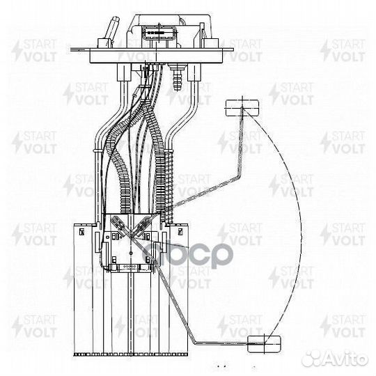 Модуль топливного насоса для а/м Ford Transit