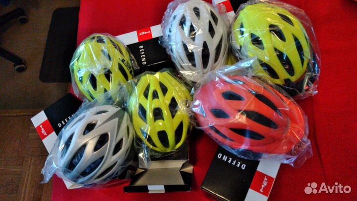 Новые каски для вело-шоссе и хс-мтб