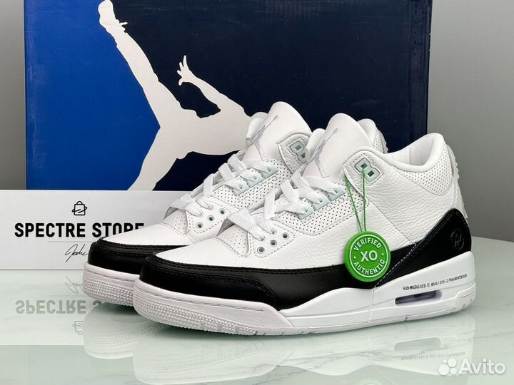 Кроссовки Nike Air Jordan 3 X Fragment Design