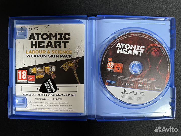 Atomic Heart PS5 диск