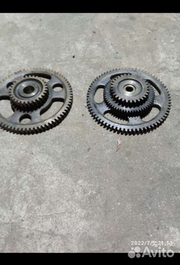 Шестерни грм isuzu nqr 75 4HK1