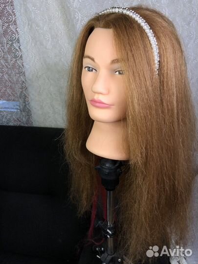 Манекен голова для причесок