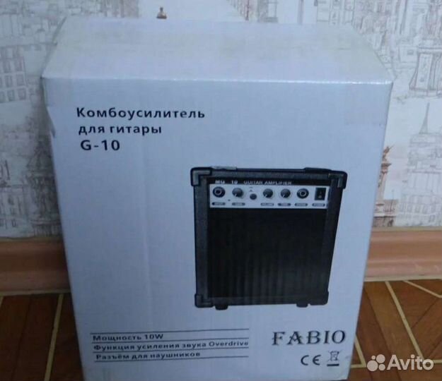 Гитара электроакустика новая