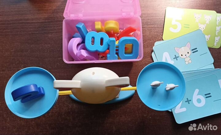 Игрушечные математические весы