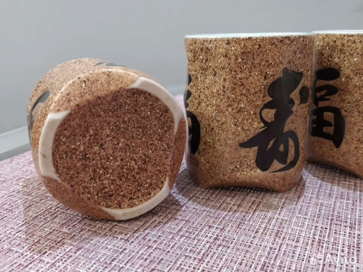 Юноми Мино - Чашки для зелёного чая Япония 3 шт