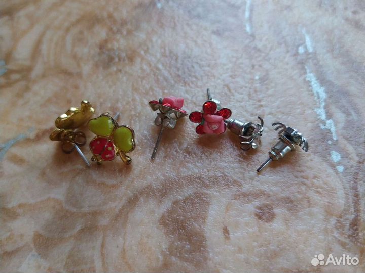 Серьги гвоздики, Avon