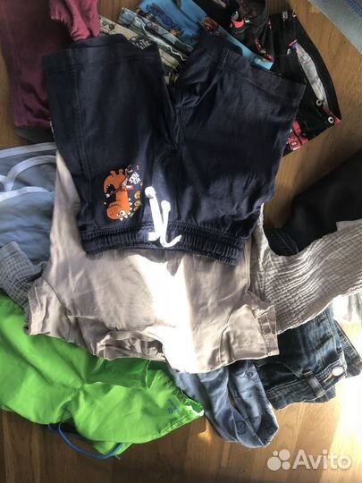 Детские вещи пакетом на мальчика 92 98