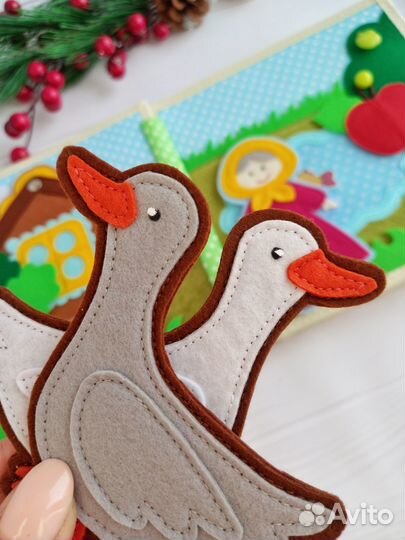 Книга из фетра