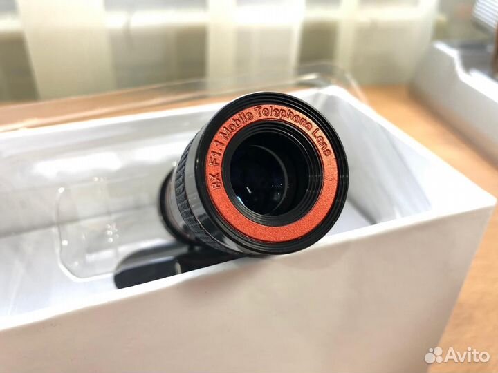 Штатив с объективом 8Х iPhone 4/4S/5/5S/5SE