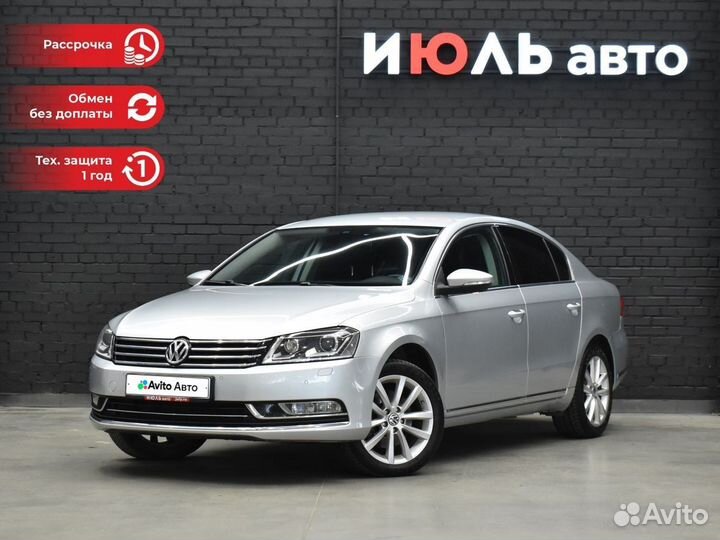 Volkswagen Passat 1.8 AMT, 2011, 165 308 км