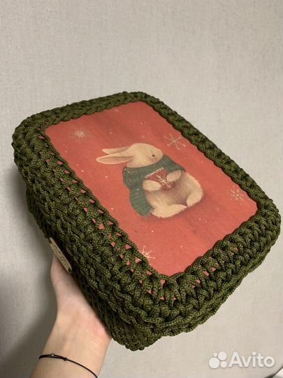 Шкатулка/корзинка ручной работы